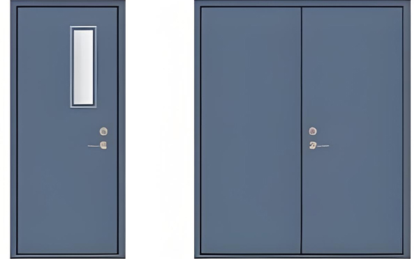 果洛钢制防火门