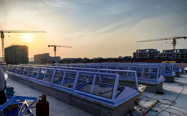 消防果洛排烟窗工作原理